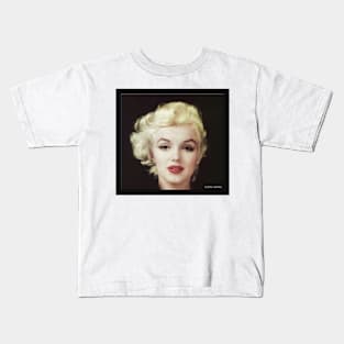 Marilyn in Oil Kids T-Shirt